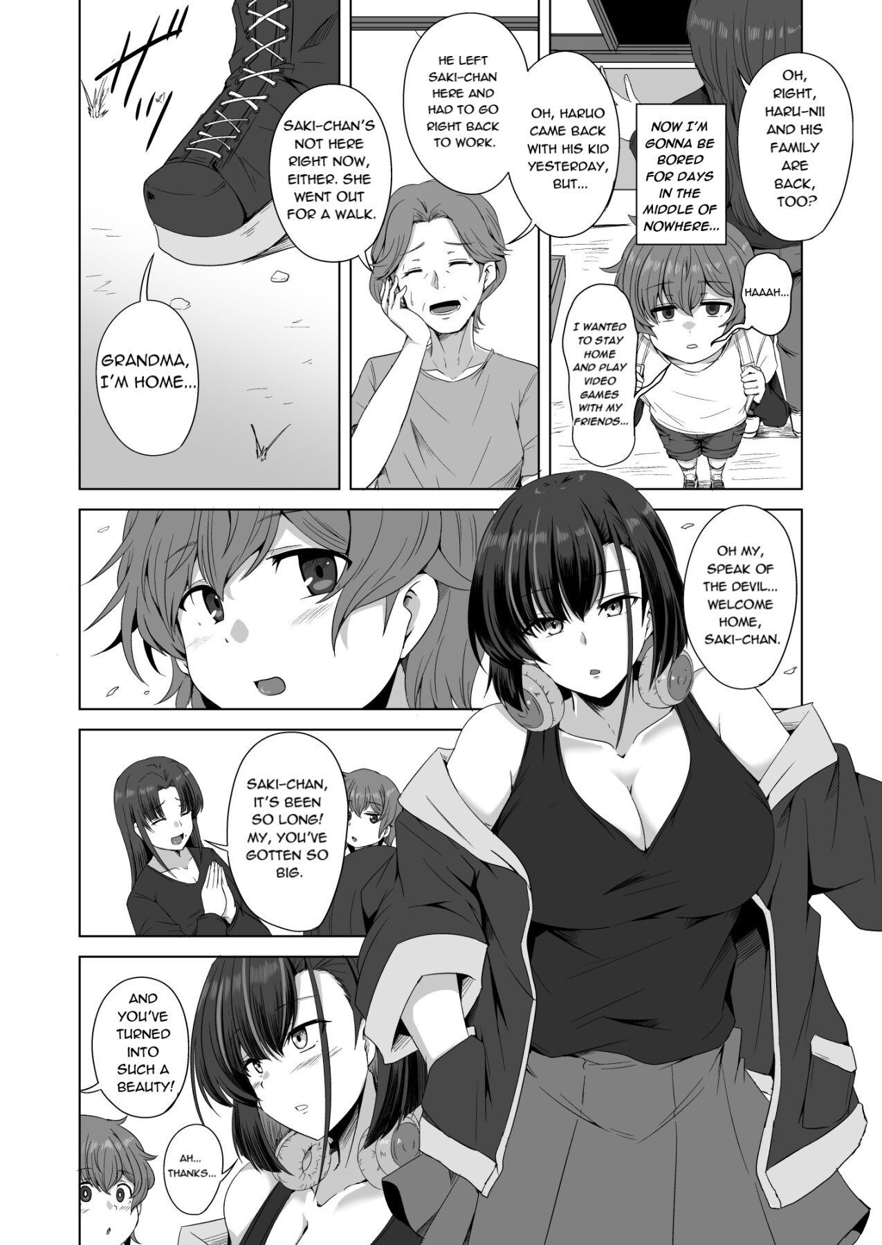 Hentai Manga Comic-My Slightly Dangerous Cousin Showed Me How to *Play* a Lewd Game While My Parents Weren't Looking-Read-3